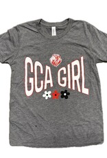 Bella Canvas Youth Girl Flower Tee