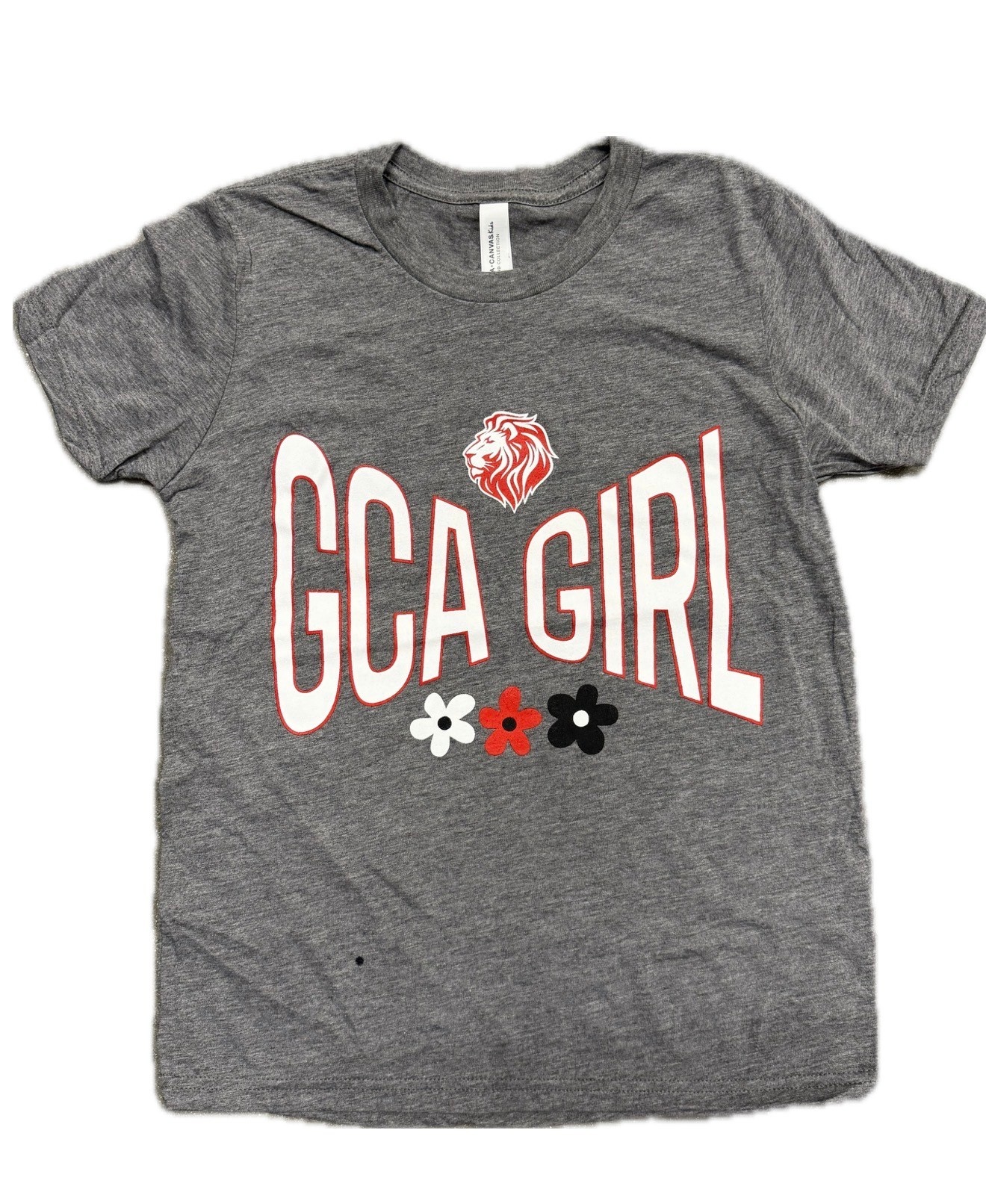 Bella Canvas Youth Girl Flower Tee