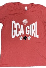 Bella Canvas Youth Girl Flower Tee