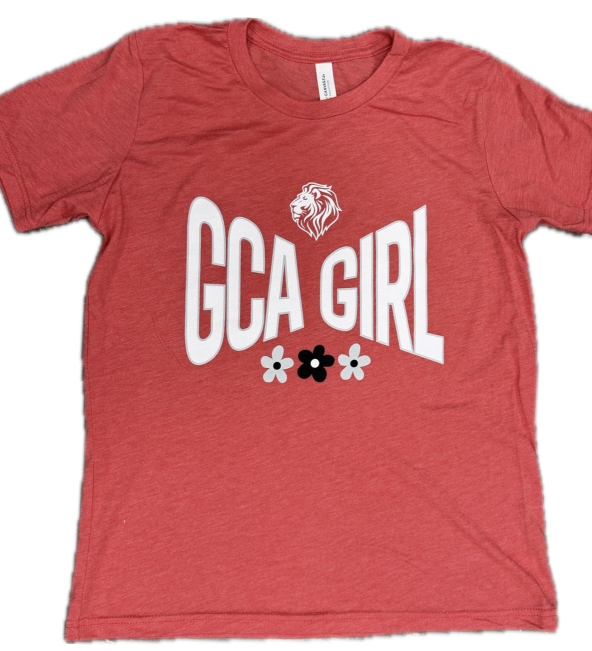 Bella Canvas Youth Girl Flower Tee