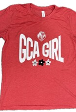Bella Canvas Youth Girl Flower Tee