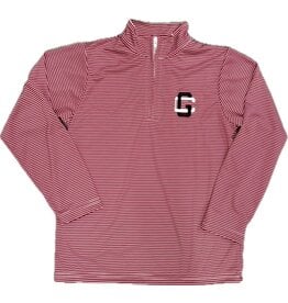 Vive La Fete Boy's Red Stripe Dri-FIT GC 1/4 Zip