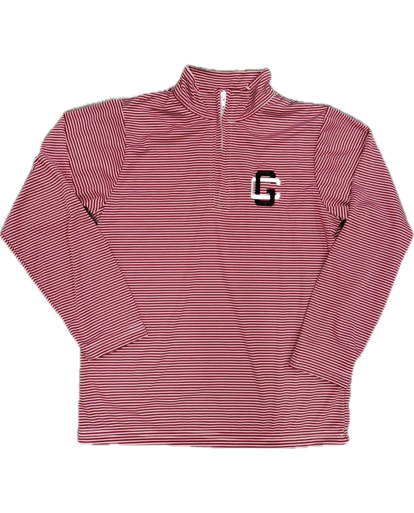 Vive La Fete Boy's Red Stripe Dri-FIT GC 1/4 Zip