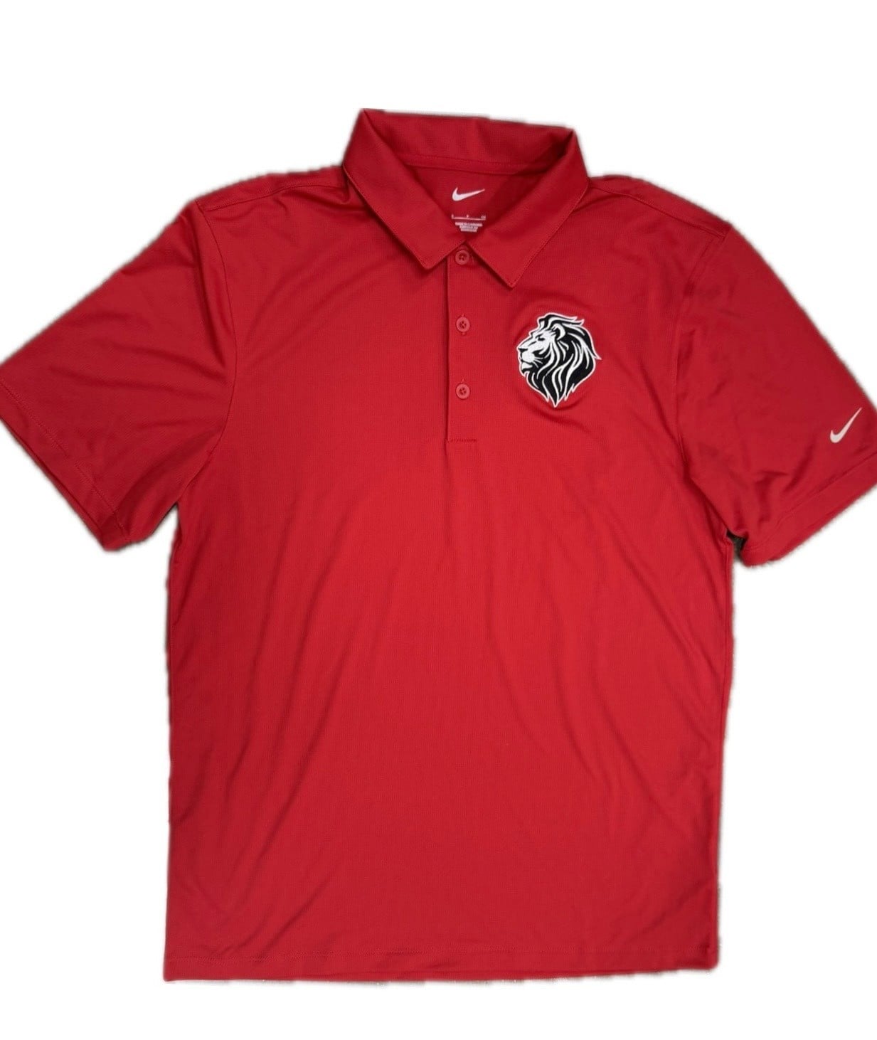 Nike Men's Red Lionhead Polo