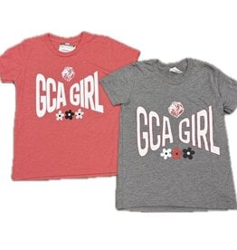 Bella Canvas Youth Girl Flower Tee