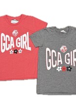 Bella Canvas Youth Girl Flower Tee