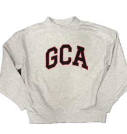 UScape Women's Light Gray GCA Mock Neck Sweatshirt