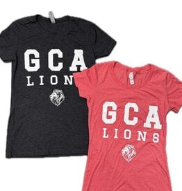 Women's Tri-Blend GCA LIONS SS Tee