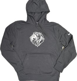 Adult Nike Dark Gray Lionhead Hoodie