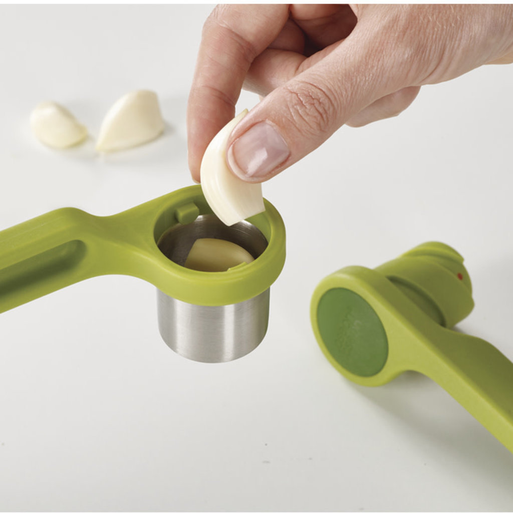 Joseph Joseph Helix Garlic Press - Green