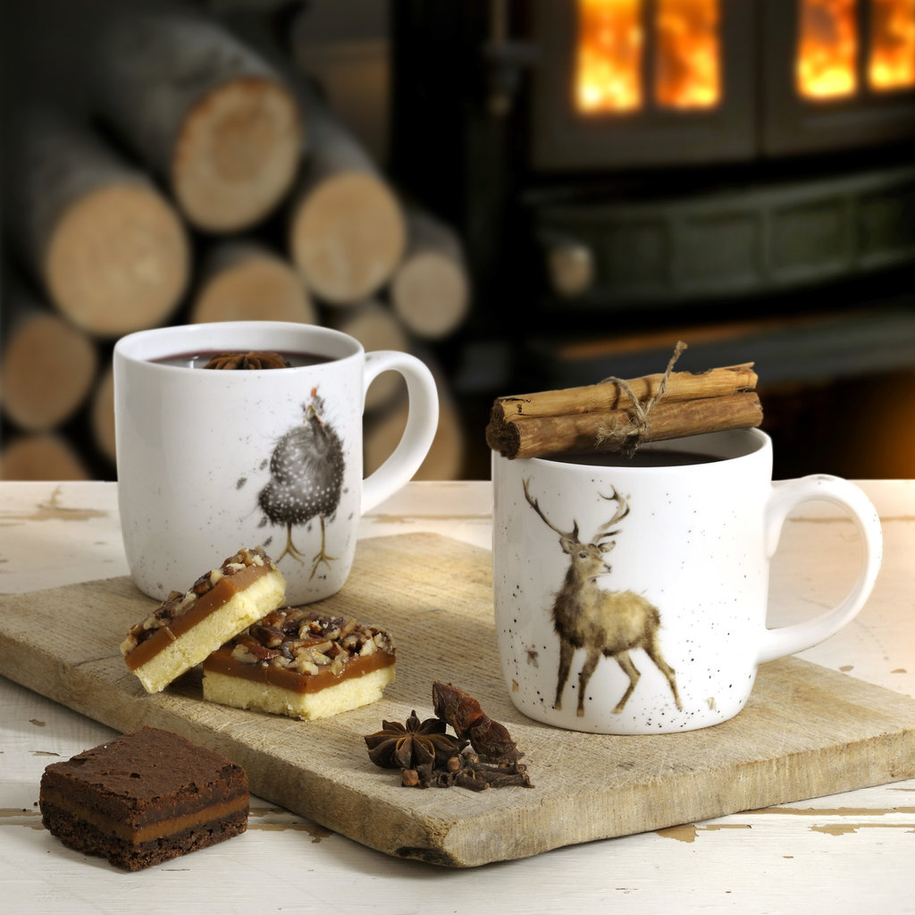 Wrendale Designs 'Wild At Heart' Mug (Stag)