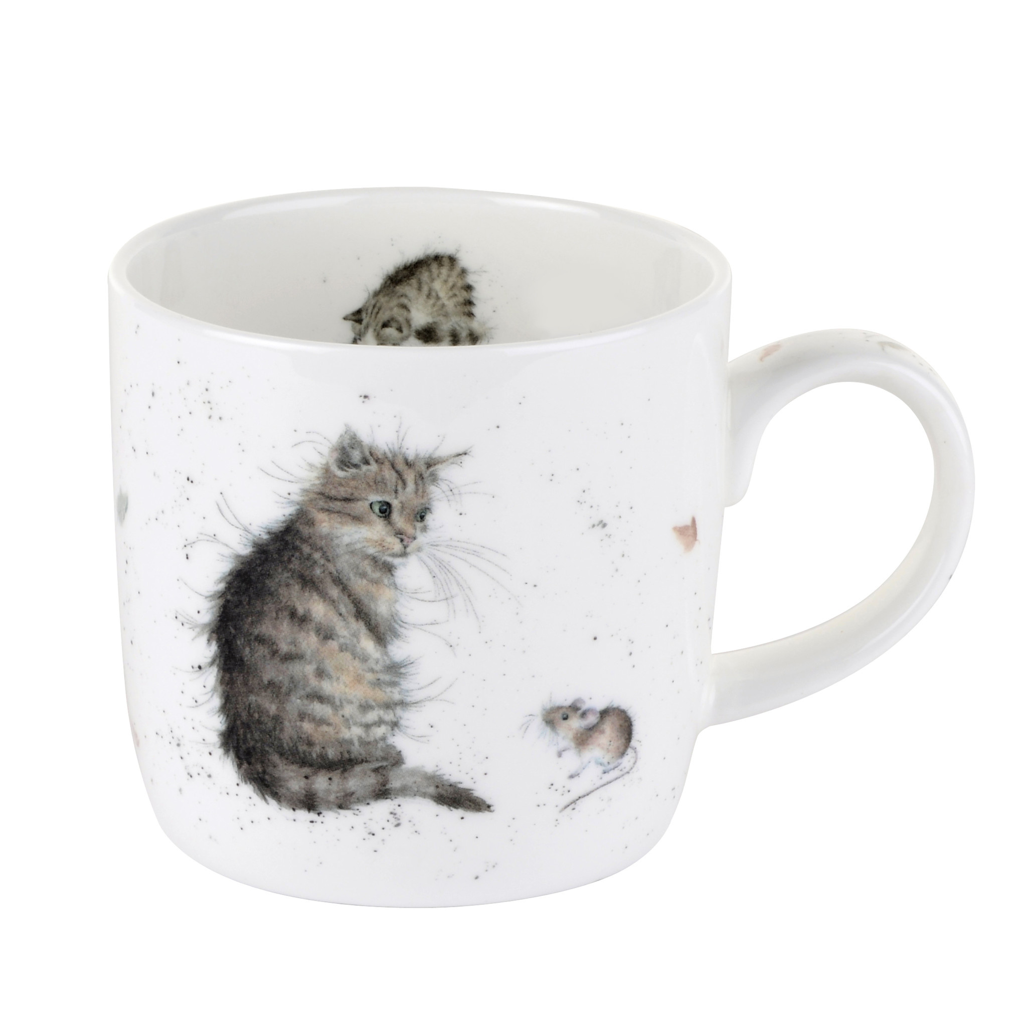 Wrendale Designs 'Cat and Mouse' Mug