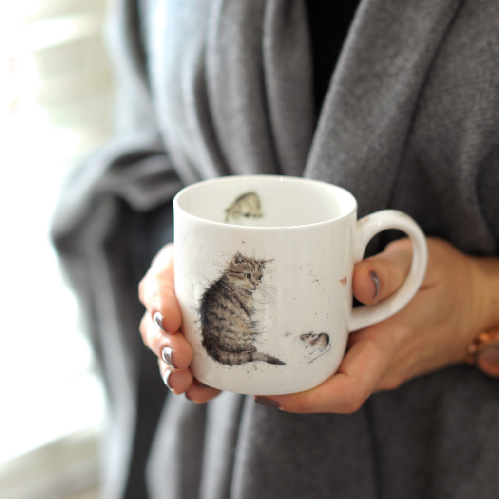 Wrendale Designs 'Cat and Mouse' Mug