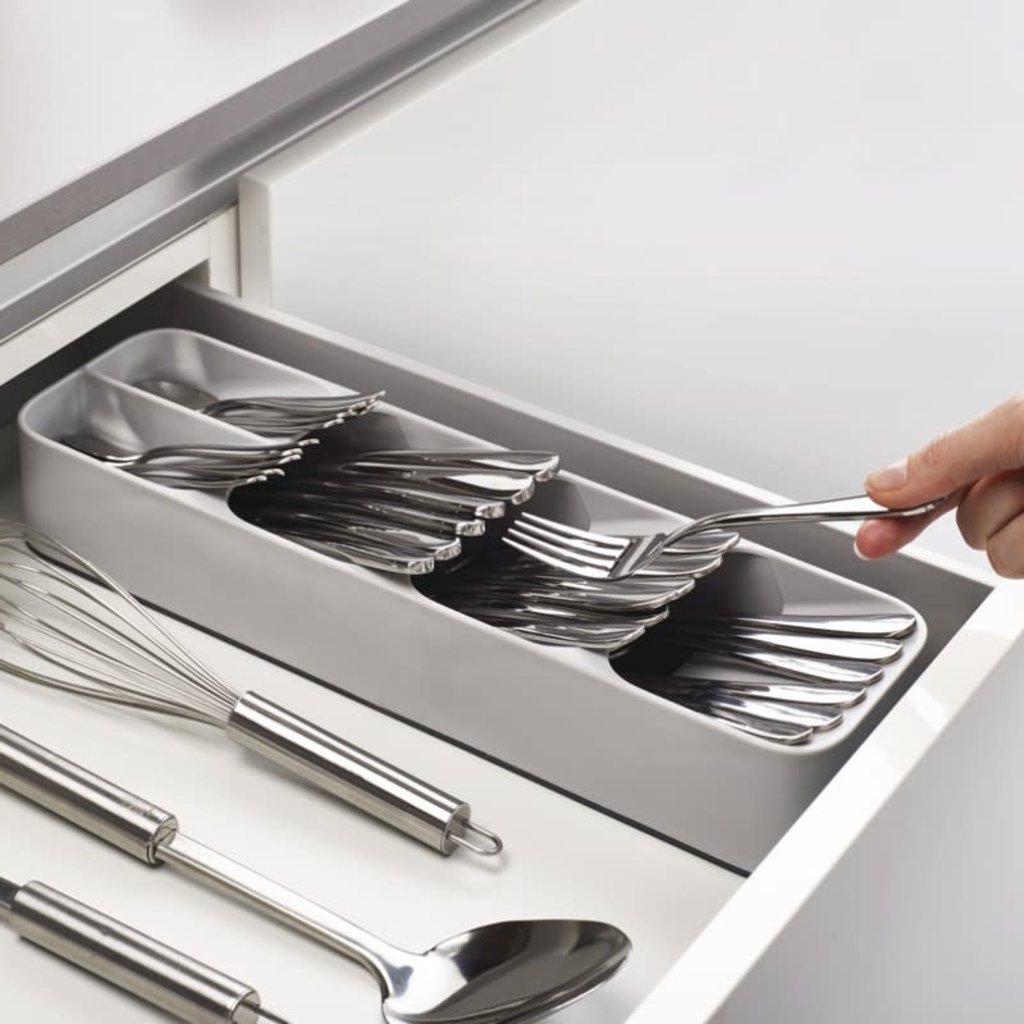 Joseph Joseph DrawerStore Compact Cutlery Organizer - Grey