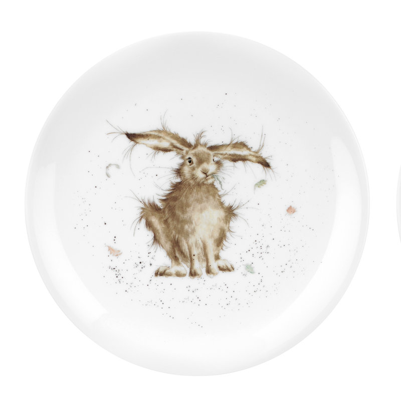 Wrendale Designs 'Hair Brained' 8" Coupe Plate