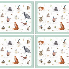 Wrendale Designs Animal Placemats -Set of 4