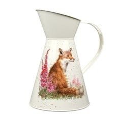 Wrendale Designs Flower Jug - 'Foxgloves' Fox