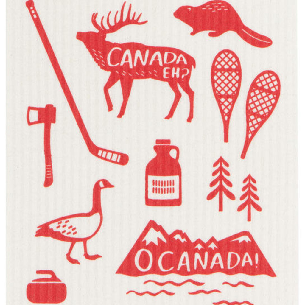 Ecologie Swedish Dishcloth - O Canada*