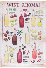 Now Designs Wine Aromas - Printed Dishtowel*