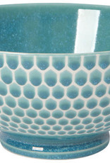 Now Designs Teal Honeycomb Bowl - 8"