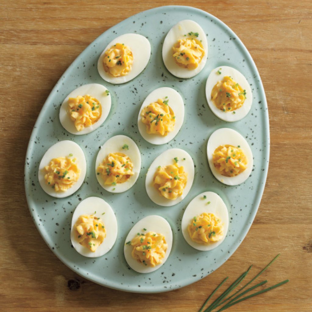 Now Designs Deviled Egg Tray - Robin Blue^