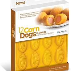 Mobi 12 Corn Dog Bites - Yellow Silicone Mold
