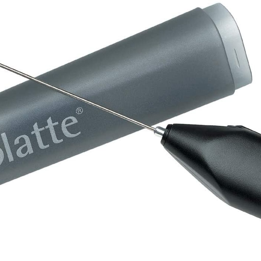 Aerolatte Steam-Free Electric Frother and Travel Case, Black Matte-  Batteries Included