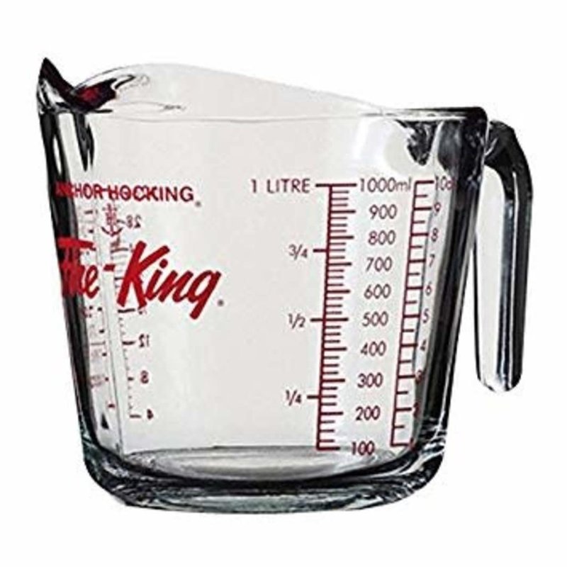 Anchor Hocking Glass Measuring Cup - 32oz/4cup/1L