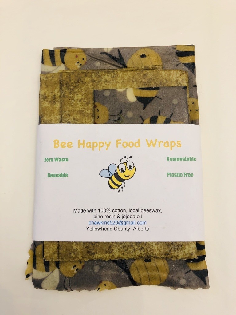 bee happy plastic animal set