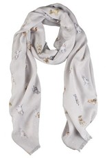 Wrendale Designs 'A Dog's Life' Truffle Scarf