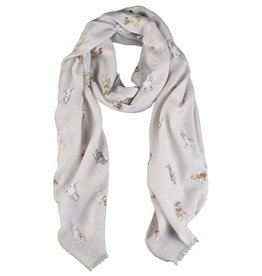 Wrendale Designs 'A Dog's Life' Truffle Scarf