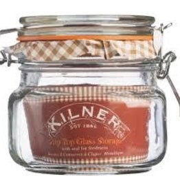 Kilner Cliptop Jar 0.5L with Glass Lid