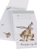 Wrendale Designs 'Hare Raising' Shopping Pad - Magnetic