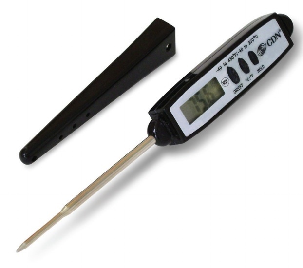 CDN Digital Pocket Thermometer - Black - Waterproof/ProAccurate/Quick Read*