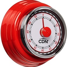 CDN Compact Mechanical Timer – Red
