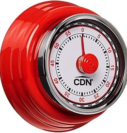 CDN Compact Mechanical Timer – Red