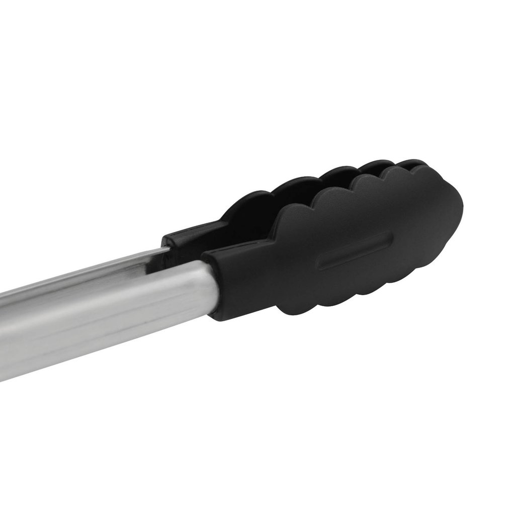 Cuisipro 7" Silicone Piccolo Tongs - Black