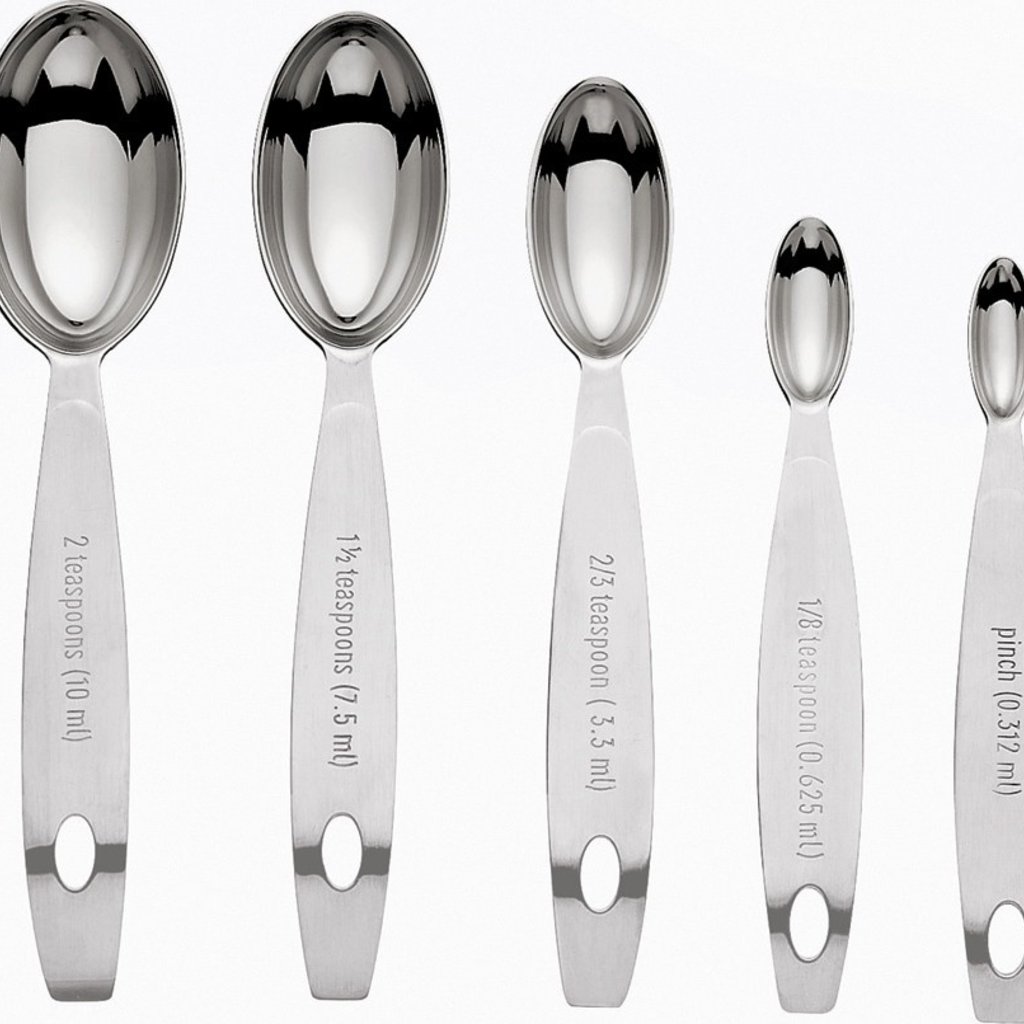 Cuisipro Stainless Steel Measuring Spoons - Set of 5