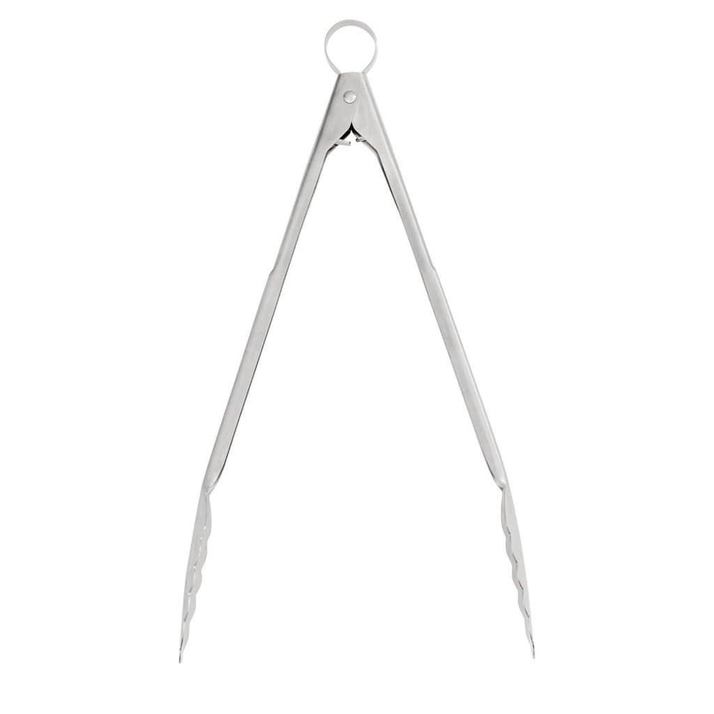 Cuisipro 12" Stainless Steel Locking Tongs