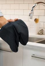Now Designs Ripple Dish Towel - Black