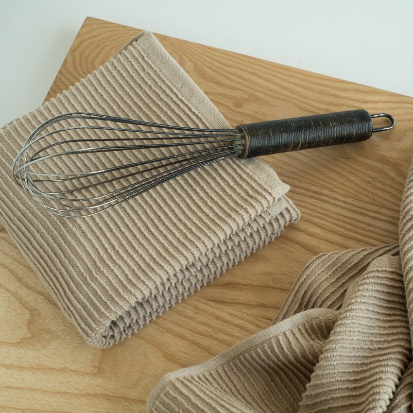 Now Designs Ripple Dish Towel - Sandstone