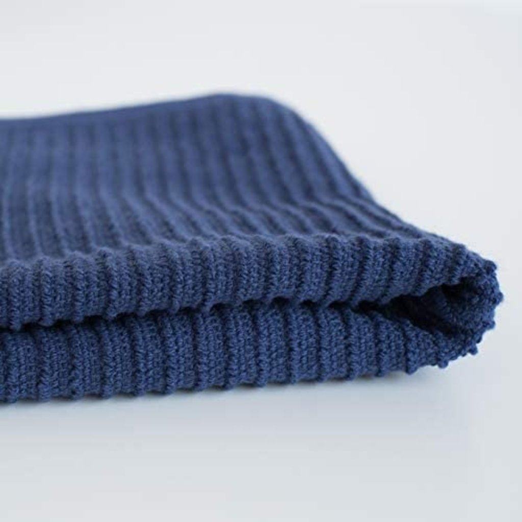 Now Designs Ripple Dishcloths - Indigo S/2