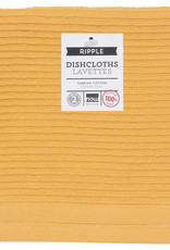 Now Designs Ripple Dishcloths  - Honey S/2