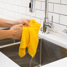 Now Designs Ripple Dishcloths - Lemon S/2