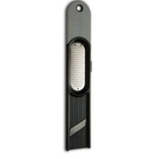 Microplane 3-IN-1 Ginger Grater Tool - Black & Grey