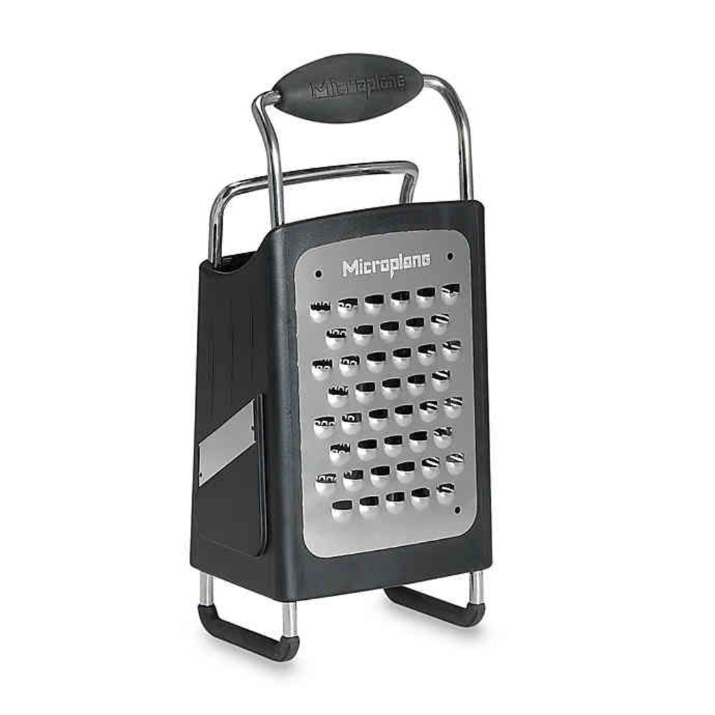 Microplane 4 sided Box Grater black  Advantageously shopping at