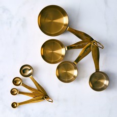 Maison Plus Measuring Spoons S/4 - Gold