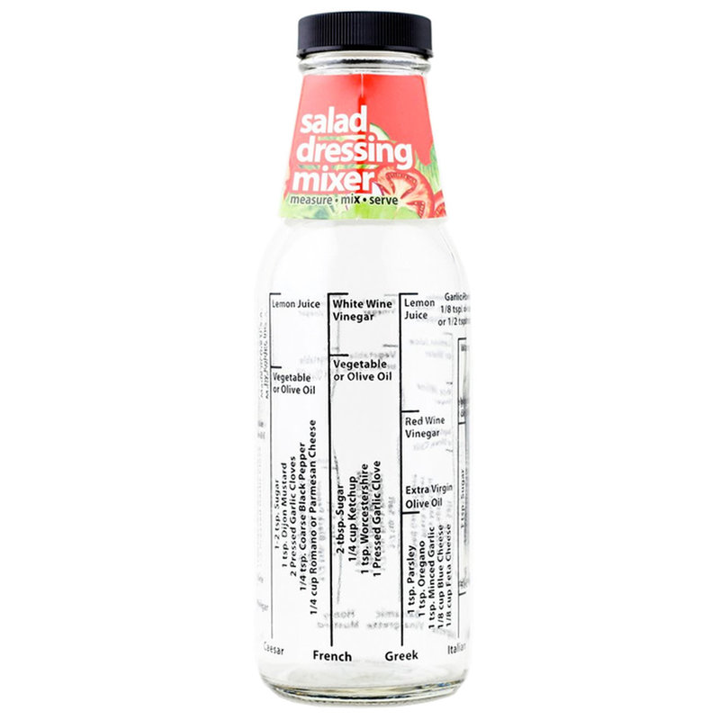 Kitchenbasics Salad Dressing Bottle Mix & Serve