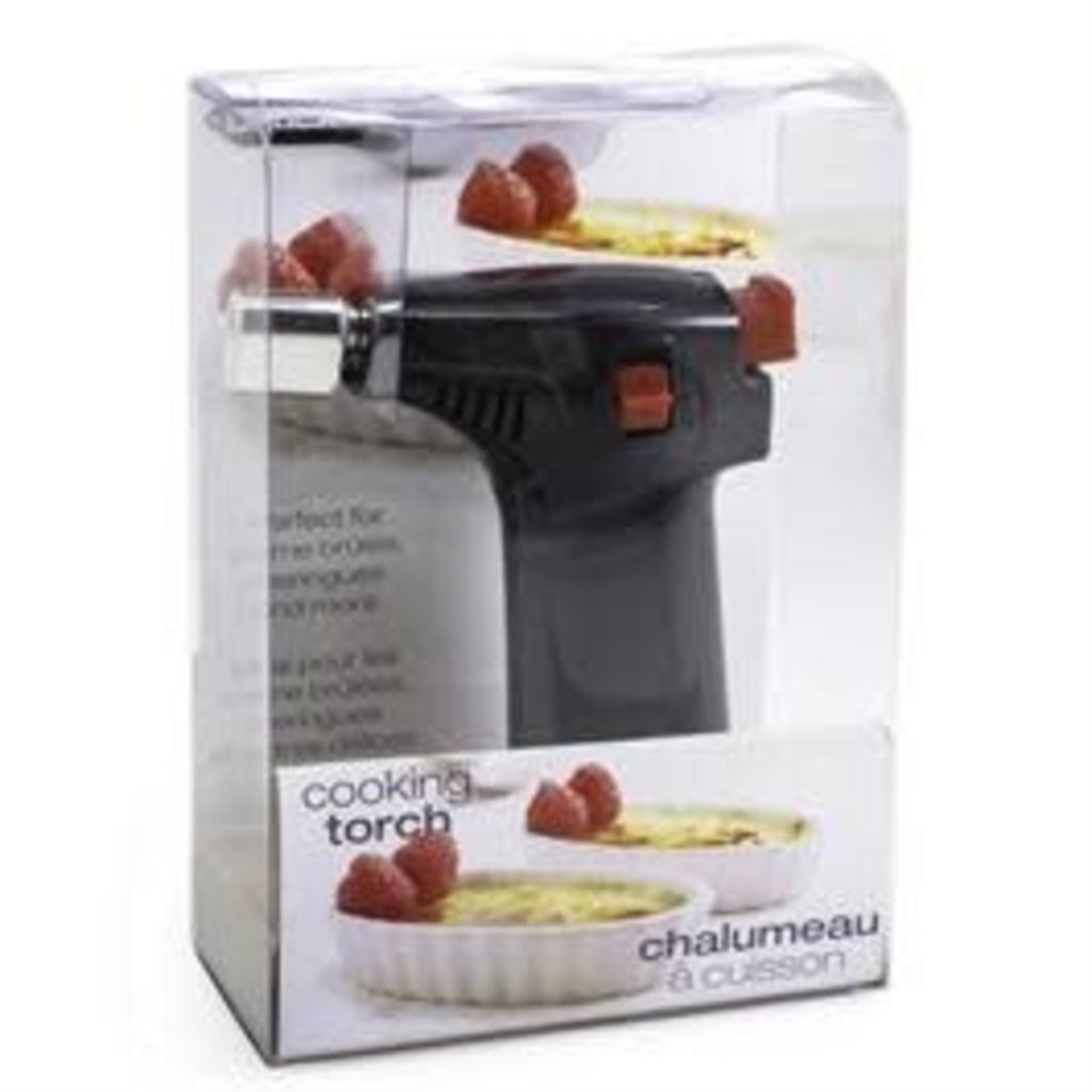 Danesco Cooking Torch 5.25" Adjustable - Black