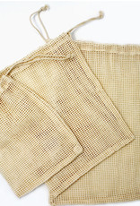 hot shine cotton mesh bags
